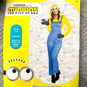 Womens/juniors minion costume